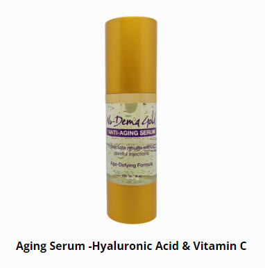 Aging Serum - Hyaluronic Acid & Vitamin C 1